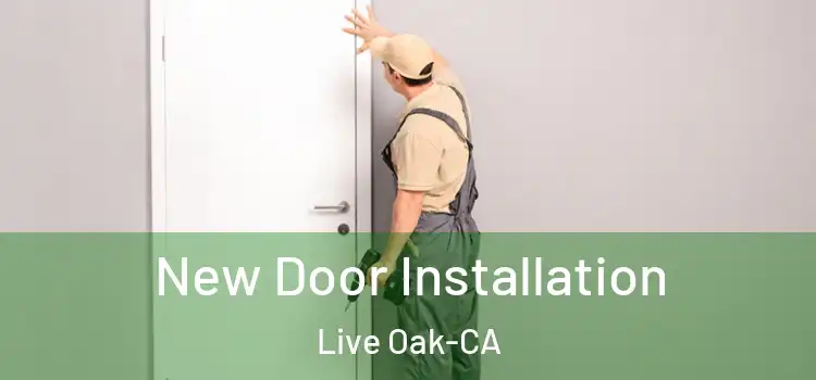New Door Installation Live Oak-CA